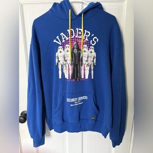 Disney Parks Star Wars Darth Vader Security Services Hoodie - Men’s Small
